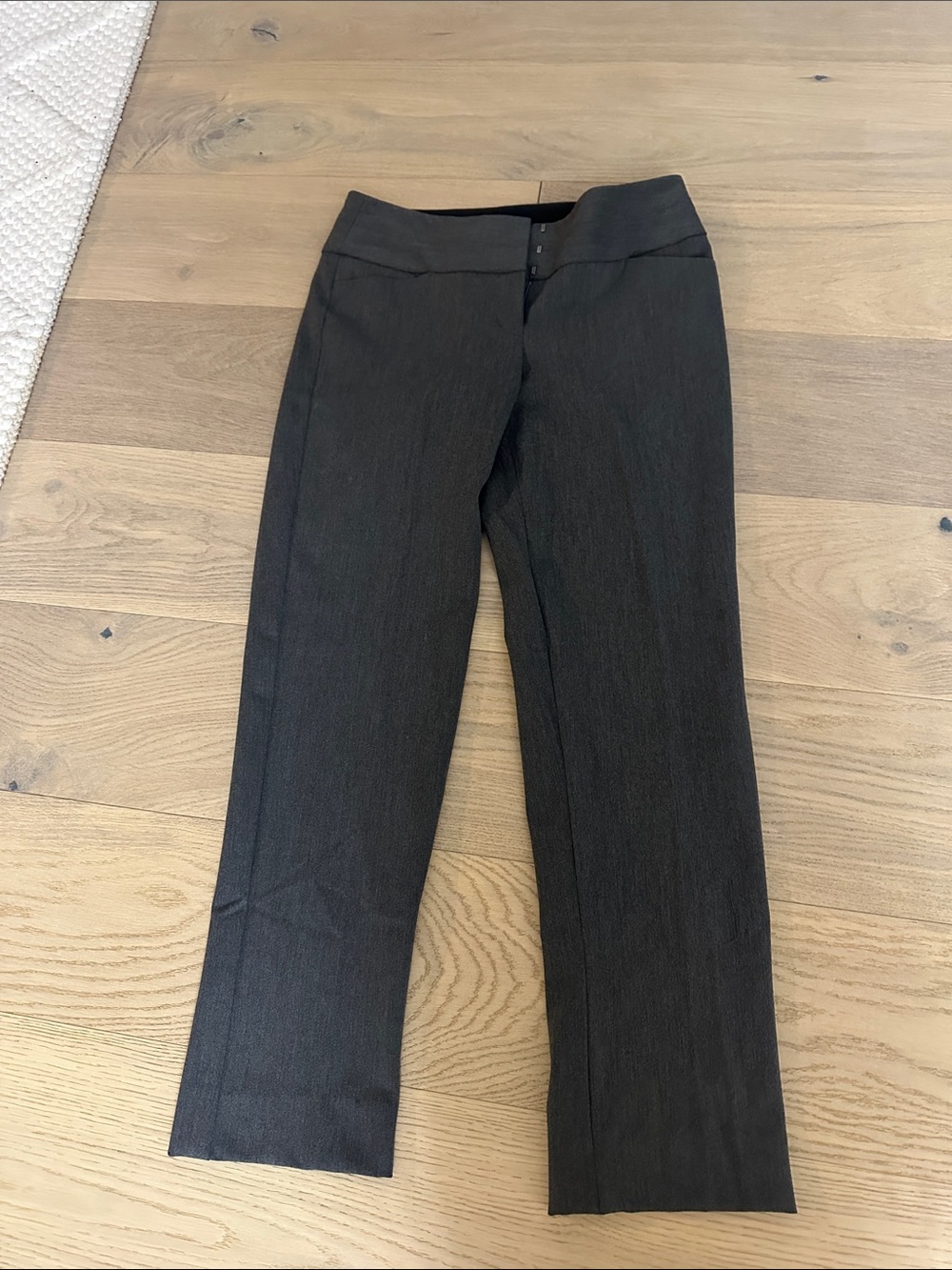 Express Classic petite length Women's charcoal color Dress Pants